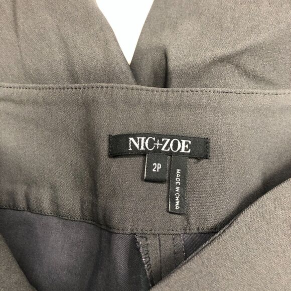 NWT NIC + ZOE Women Pull On Pants Size 2P 2 Petite Rayon Blend M145 -16 - Picture 7 of 15